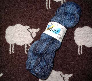 yarn ombre blue